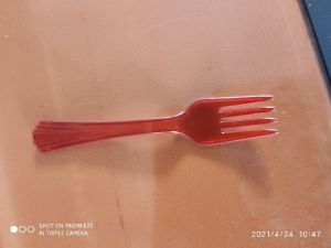 disposable plastic fork