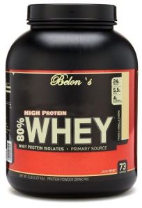 BelonS 80% High Whey Protein Powder