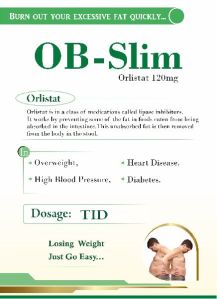 Orlistat 60mg/ 120mg