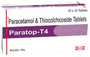 Paracetamol & Thiocolchicoside tablet