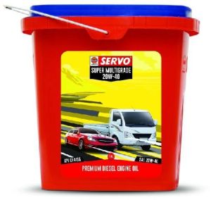 Servo Super Multigrade 20W-40 10L Premium Diesel Engine Oil