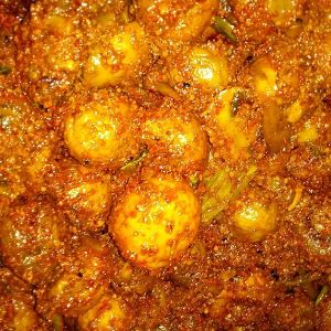 Button Mushroom Achar