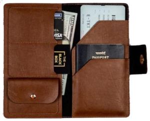 leather passport wallets