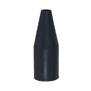 Black Dust Proof PVC Brass Cable Gland Shrouds
