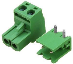 Flange socket and terminal Block