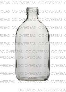 180ml Flat Glass Bottle