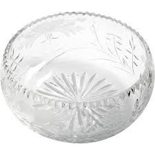 Royal Flower Glass Bowl