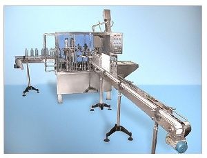 Semi Automatic Rinsing Filling & Capping Machine