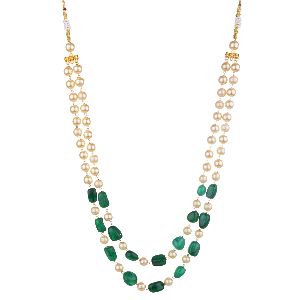 MNT1036 Pearl Beaded Necklace