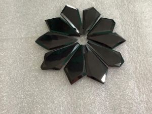 Fancy Cut Moissanite Diamond, Black Colour