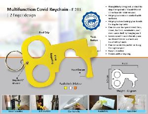 Multifunction Covid Keychain
