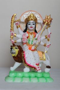 White Marble Durga Mata Statue