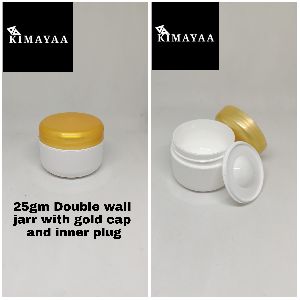 25gm Double wall jarr with inner plug