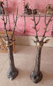 Metal Handicraft Deer Head