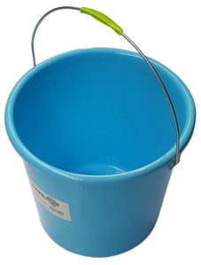 22 LTR Plastic Bucket with Steel Handle