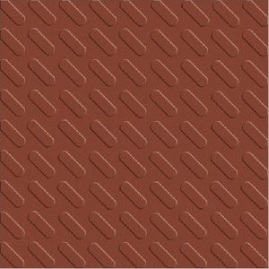Rosa De Slant Parking Dark Brown Tiles