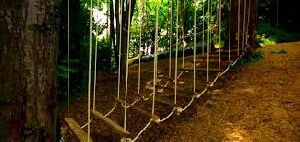 Low Rope Course Setup