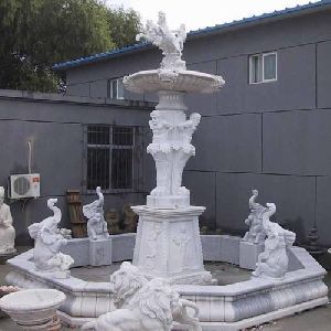 Marble Statue Fountain