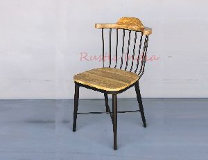 Iron & Wooden Chair