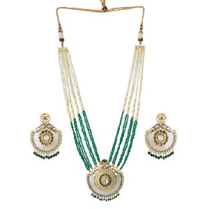 TAN518 Handmade Bandhel Necklace Set