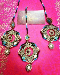 Earrings and Tikka Set