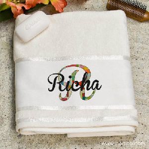 Trendy Personalized Towels
