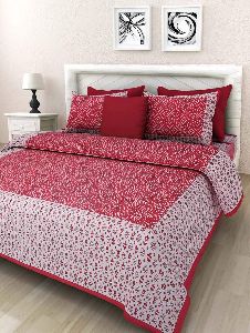 Jaipuri Prints Cotton Bed Sheet