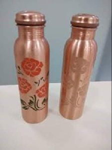 Polished Magic Changing Copper Water Bottle