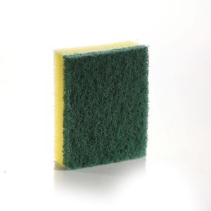 Green Sponge Scrub Pad