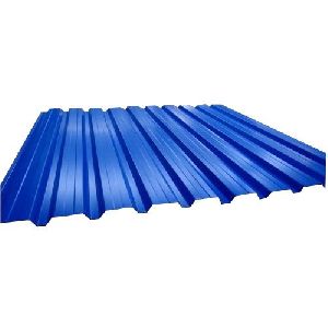 Trapezoidal color coated roofing sheet