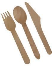 Birchwood Wooden Spoon And Fork