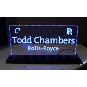 Rectangular LED Name Plate