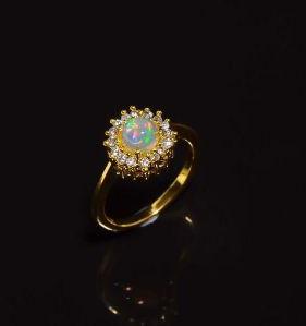 Natural Gold Plated Ring