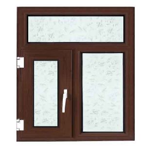 UPVC Hinged Laminated Window