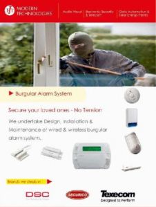 intruder alarms