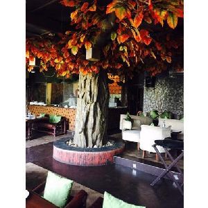 Artificial Banyan Tree For Varanda Restaurant