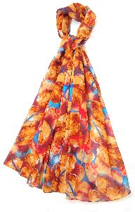 Cotton Flower Printed Scarves