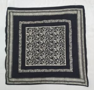 Printed Cotton Square Bandana