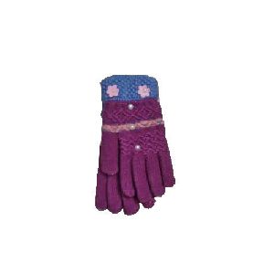 Ladies Designer Woolen Gloves