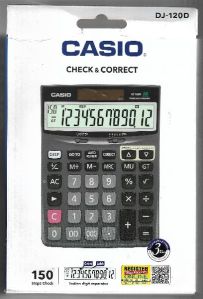 CASIO DJ 120 D BIG SIZE CALCULATORS