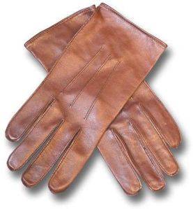 sheep leather glove