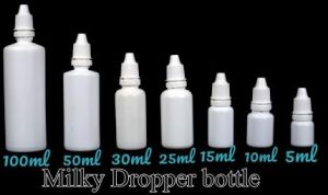 Milky Dropper Bottles