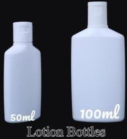 plastic lotion bottle