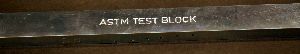 ASTM Test Block