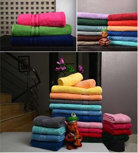 Fabric Dyed Dobby Border Towel