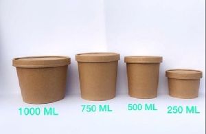 Kraft Paper Food Container