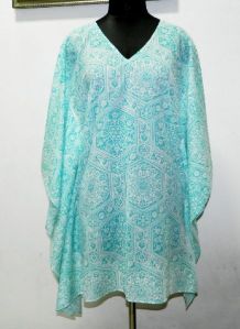 Digital printed short kaftan