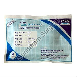 Sterile Gauze Sponges