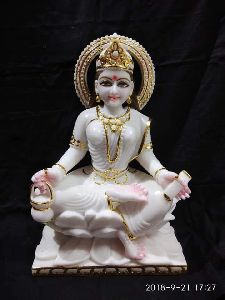 marble gayatri mata statue