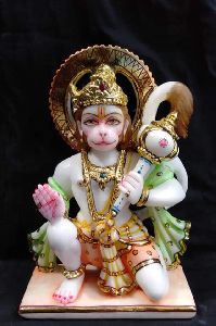 Marble Hanuman Statue